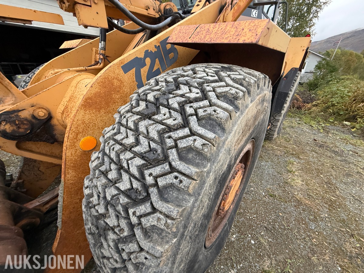 1996 Case 721B Hjullaster - HK - Skuff - 15000T