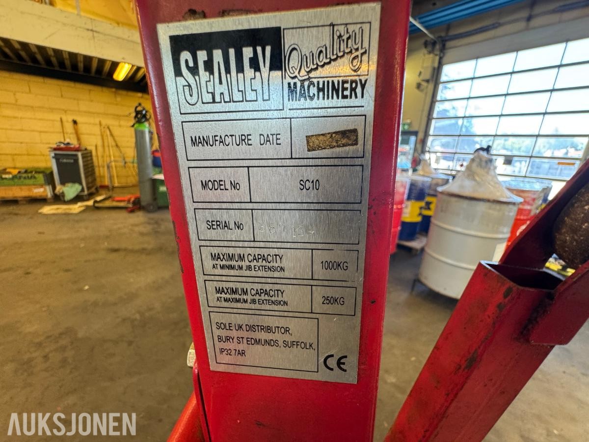 Sealey Yankee Ton SC10 verkstedkran – 1 tonn