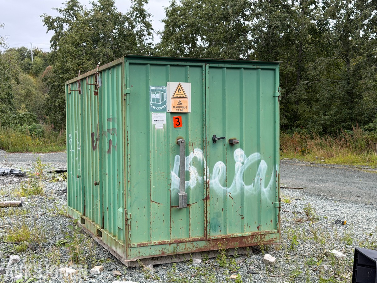 1994 MAVAB AB teknikkcontainer / verkstedcontainer – 800 kg
