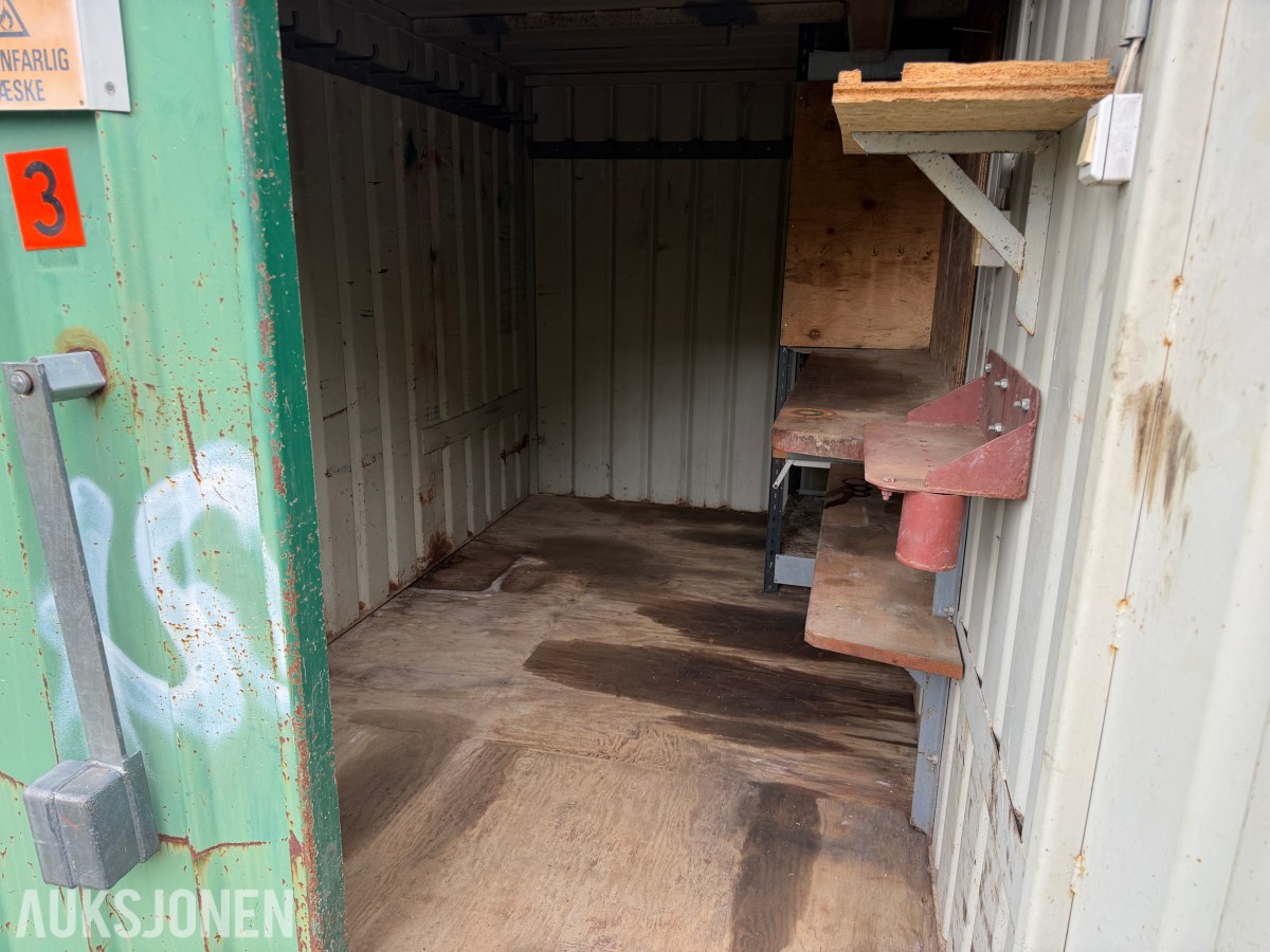 1994 MAVAB AB teknikkcontainer / verkstedcontainer – 800 kg