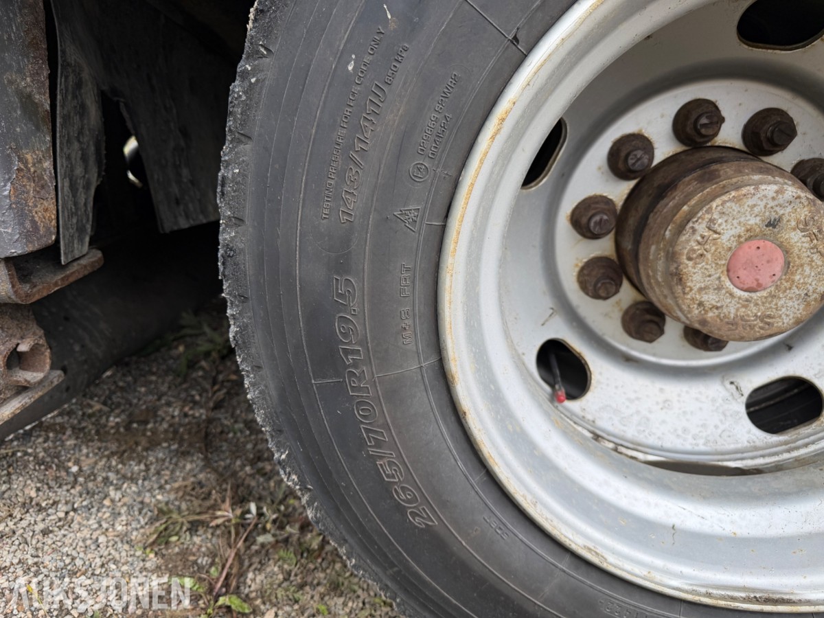 2015 CARNEHL, 4-AKSLET MASKINSEMITRAILER, UTTREKK, SENTRALSMØRING, WABCO, NETTOPP EU GODKJENT