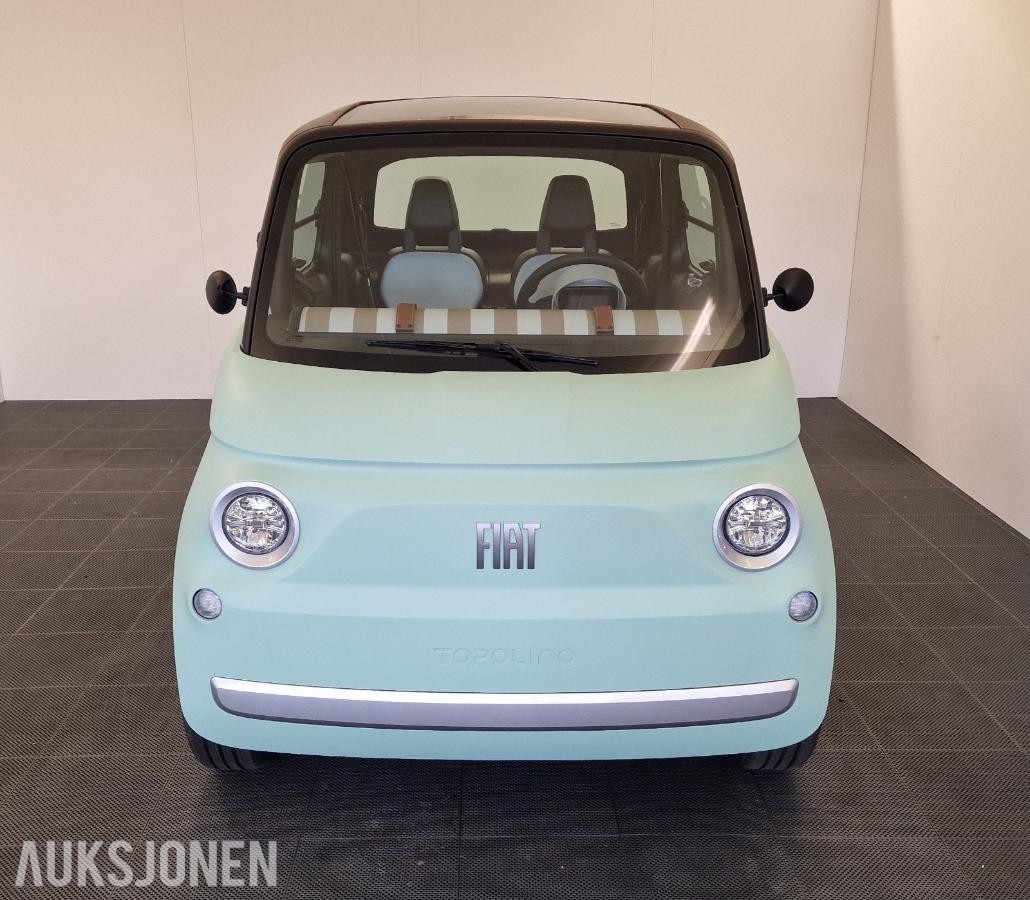 2025  FIAT TOPOLINO EV MOPEDBIL/8HK/16 ÅRS ALDERSGRENSE/ DEMOBIL SELGES!