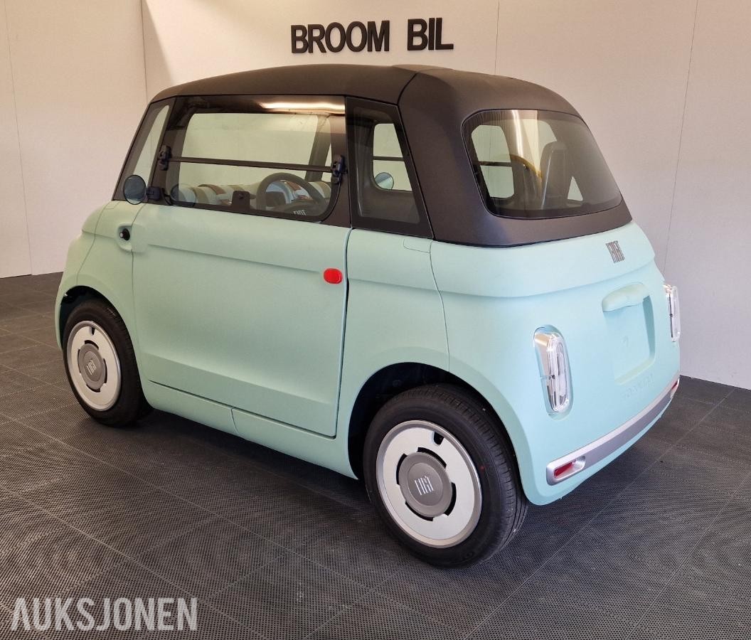 2025  FIAT TOPOLINO EV MOPEDBIL/8HK/16 ÅRS ALDERSGRENSE/ DEMOBIL SELGES!