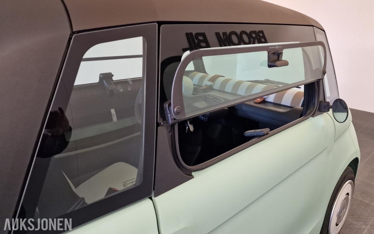 2025  FIAT TOPOLINO EV MOPEDBIL/8HK/16 ÅRS ALDERSGRENSE/ DEMOBIL SELGES!