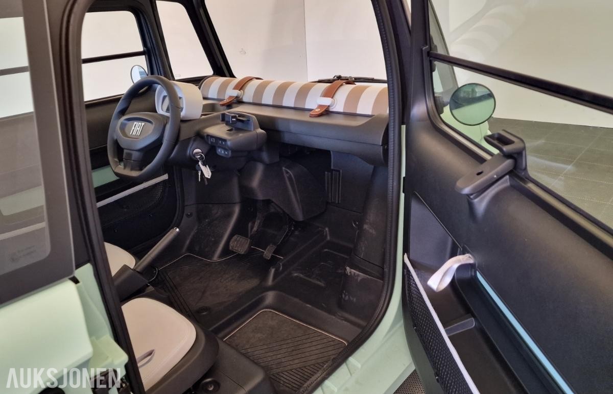 2025  FIAT TOPOLINO EV MOPEDBIL/8HK/16 ÅRS ALDERSGRENSE/ DEMOBIL SELGES!