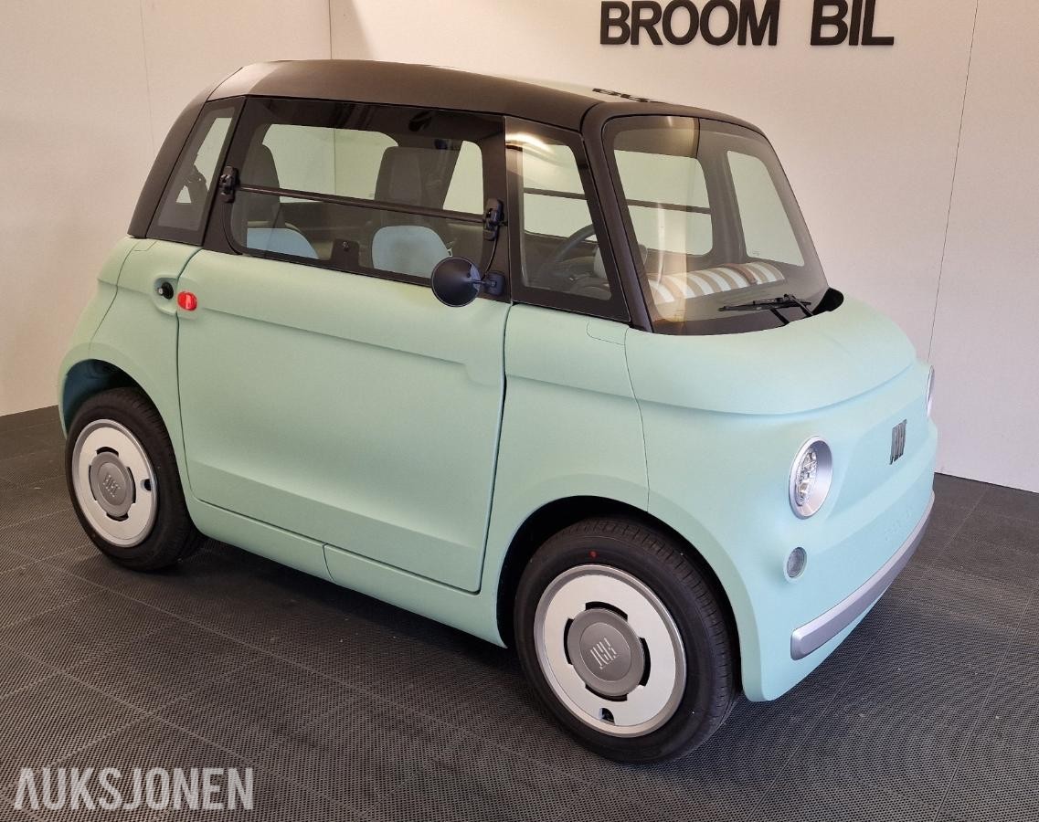 2025 FIAT TOPOLINO EV MOPEDBIL/8HK/16 ÅRS ALDERSGRENSE/ DEMOBIL SELGES!