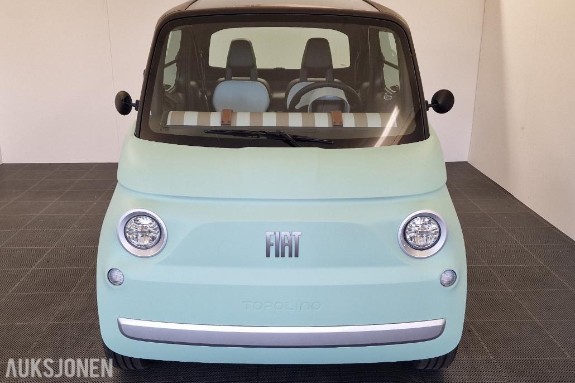 2025 FIAT TOPOLINO EV MOPEDBIL/8HK/16 ÅRS ALDERSGRENSE/ DEMOBIL SELGES!