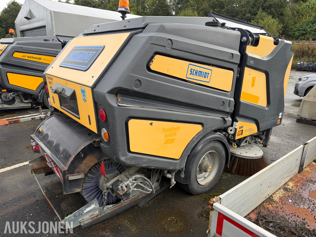 2017 Schmidt WASA 300+ Feiemaskin / tilhengersopemaskin