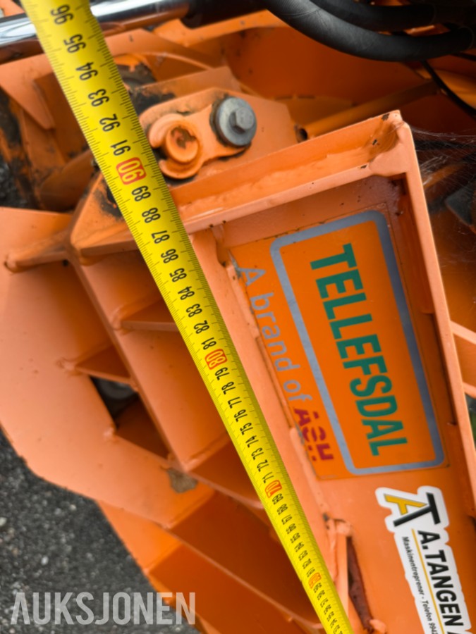 Tellefsdal U-LS 3700 plog med hyd. vinger - 2016