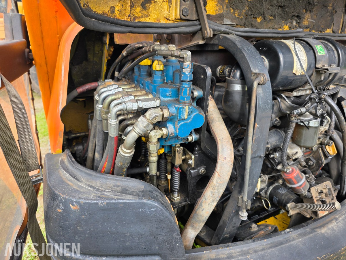 1998 Komatsu PC20-7 minigraver 4393 timer-smal-grave-pusse skuffe