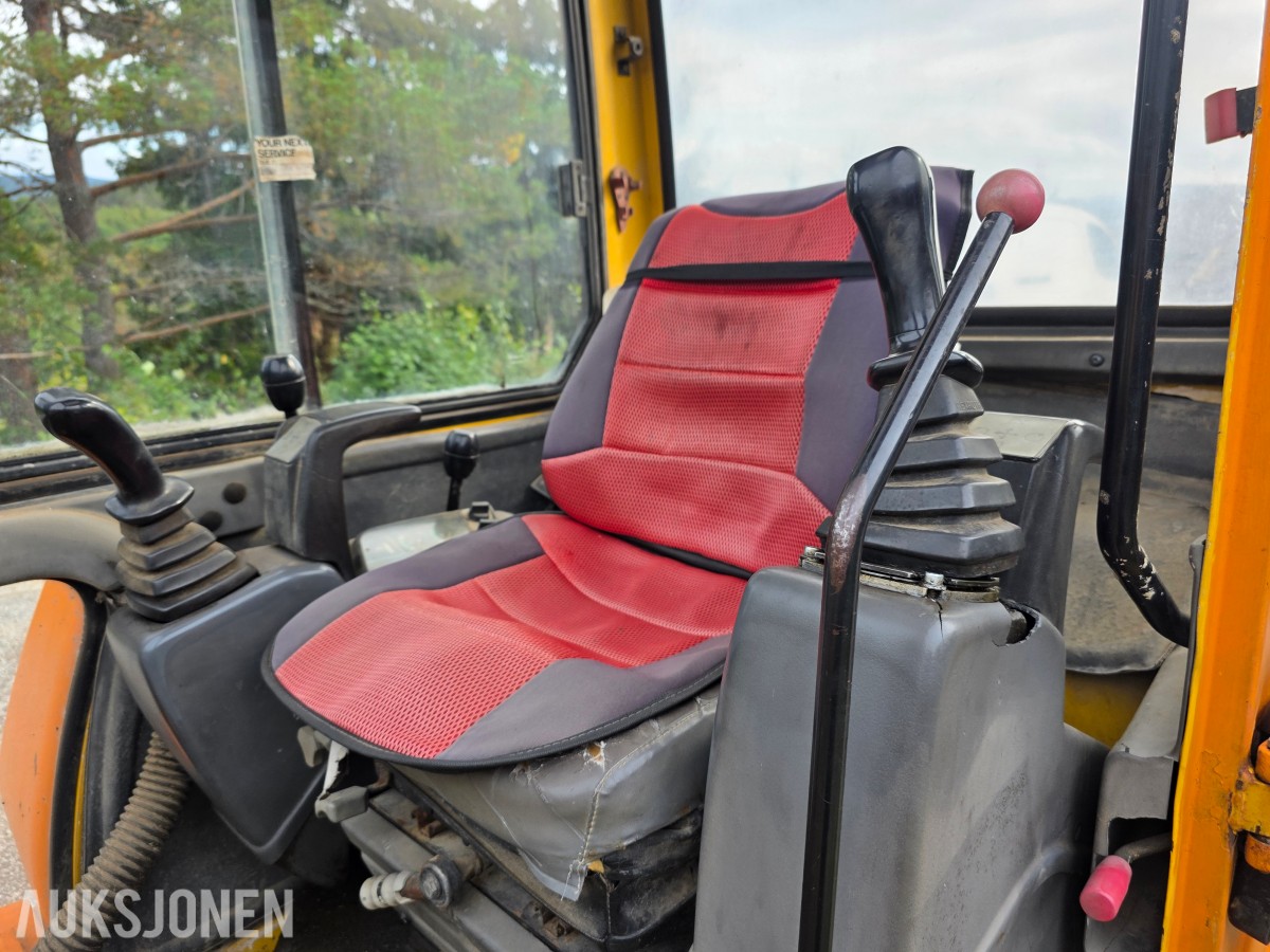 1998 Komatsu PC20-7 minigraver 4393 timer-smal-grave-pusse skuffe