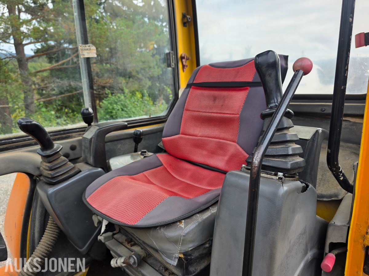 1998 Komatsu PC20-7 minigraver 4393 timer-smal-grave-pusse skuffe