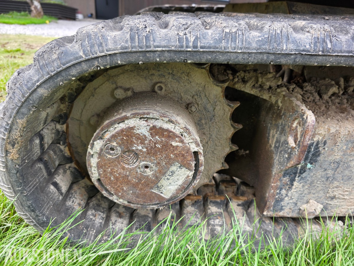 1998 Komatsu PC20-7 minigraver 4393 timer-smal-grave-pusse skuffe