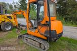 1998 Komatsu PC20-7 minigraver 4393 timer-smal-grave-pusse skuffe