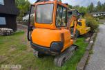 1998 Komatsu PC20-7 minigraver 4393 timer-smal-grave-pusse skuffe
