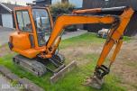 1998 Komatsu PC20-7 minigraver 4393 timer-smal-grave-pusse skuffe