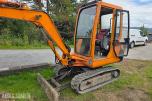 1998 Komatsu PC20-7 minigraver 4393 timer-smal-grave-pusse skuffe