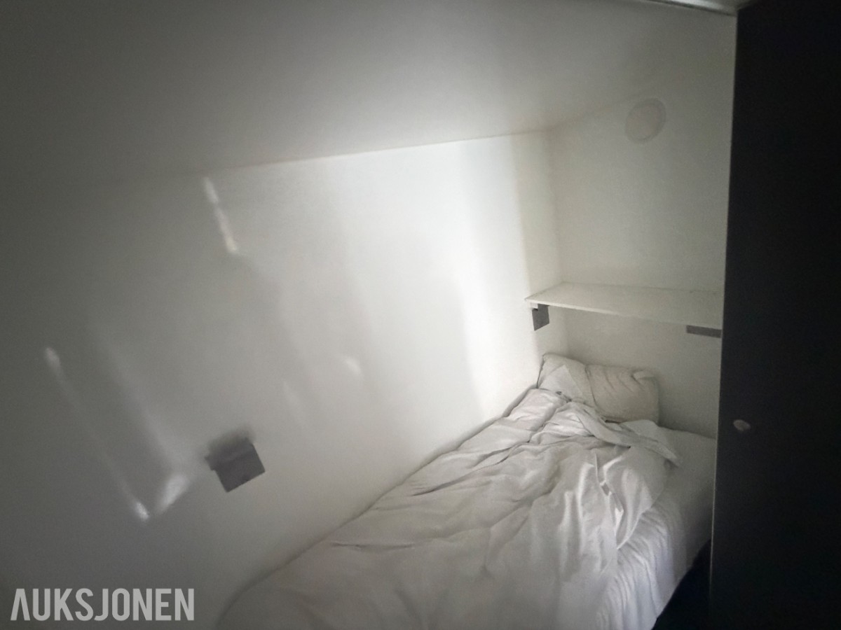 Scanvogn - Mannskapsbrakke med kjøkken, bad og 2 separate soverom