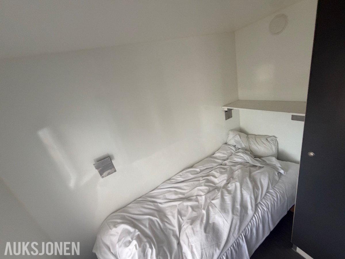 Scanvogn - Mannskapsbrakke med kjøkken, bad og 2 separate soverom