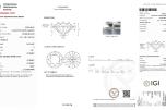 Matchet par: 2,16CT Lab-diamanter - D/VVS1 - Triple Excellent.