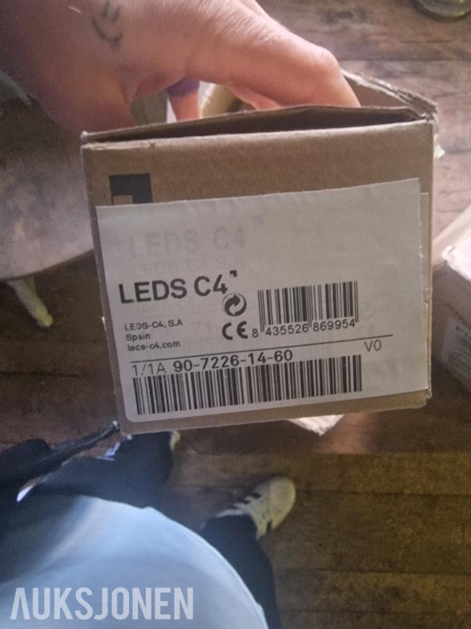 8stk C4 leds Ledlys til tak