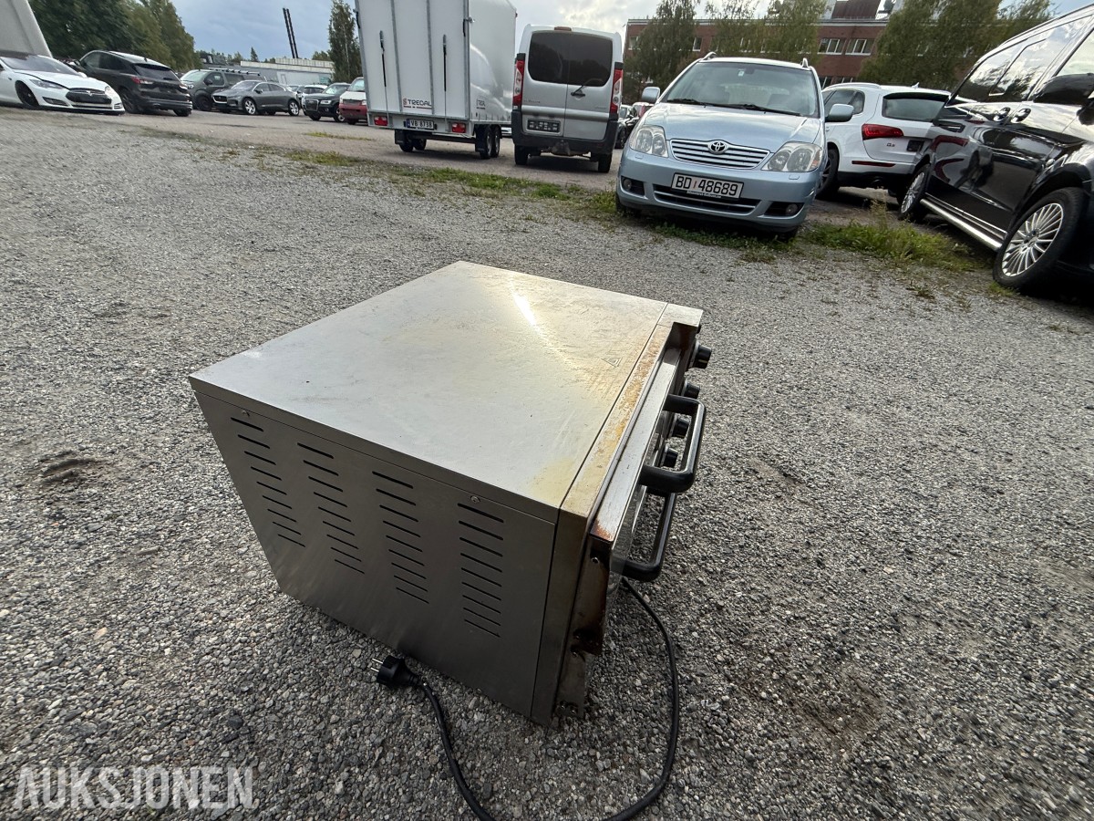 Hendi dobbel pizzaovn – 3000W / 230V
