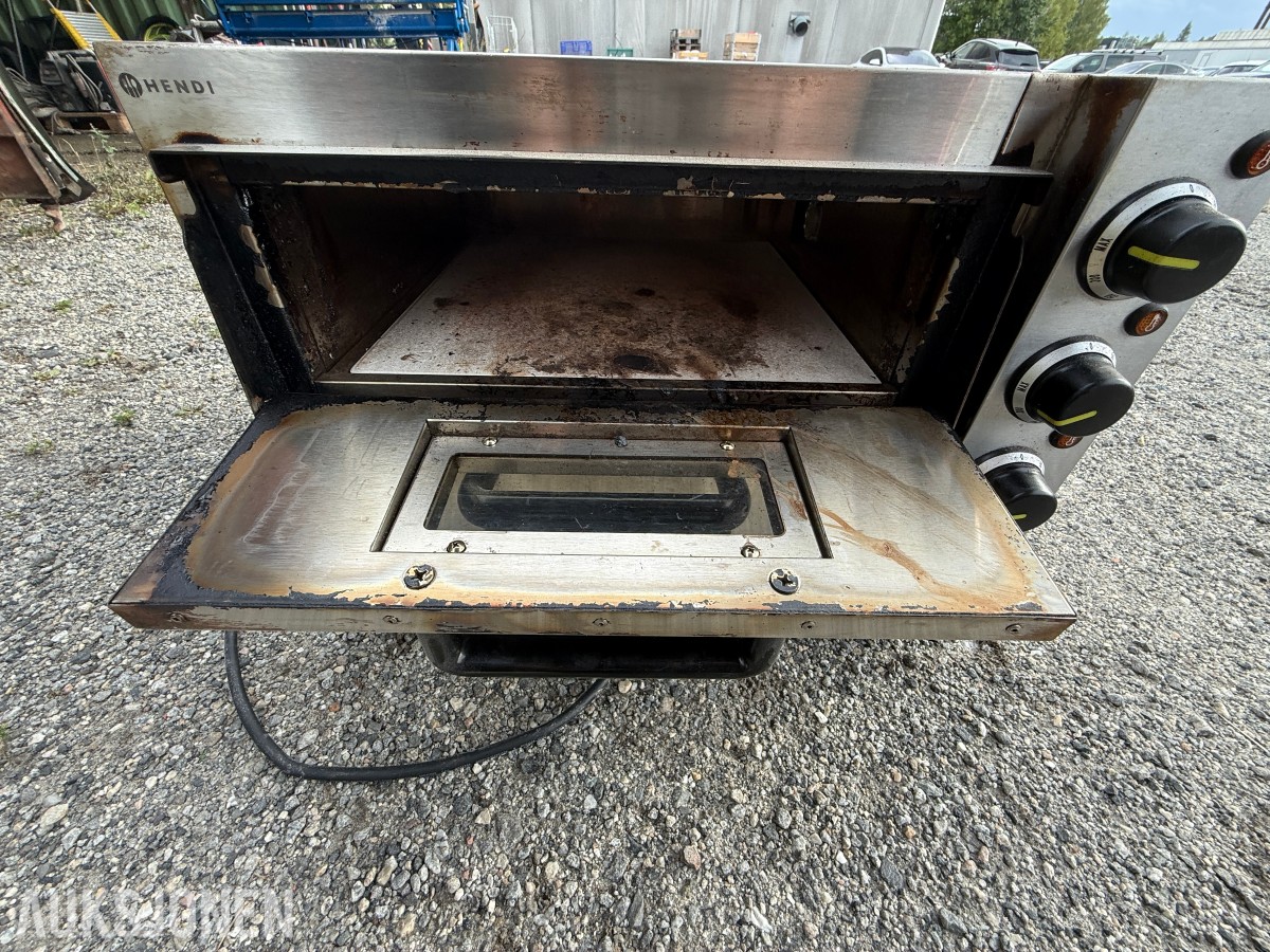 Hendi dobbel pizzaovn – 3000W / 230V