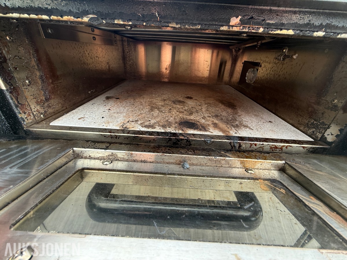 Hendi dobbel pizzaovn – 3000W / 230V