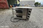 Hendi dobbel pizzaovn – 3000W / 230V