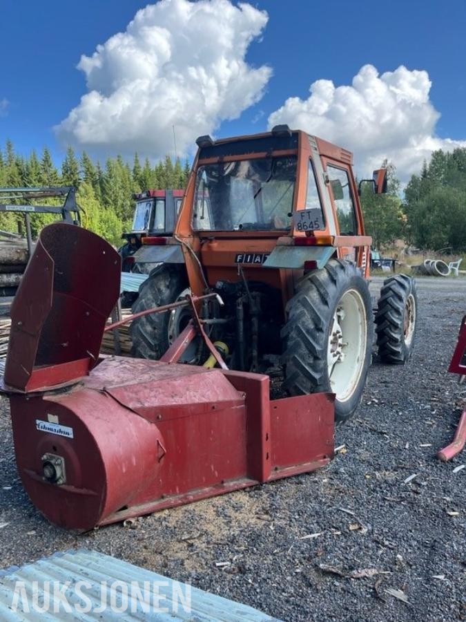 1978 Fiat 680 traktor m/Snøfreser - mva fri