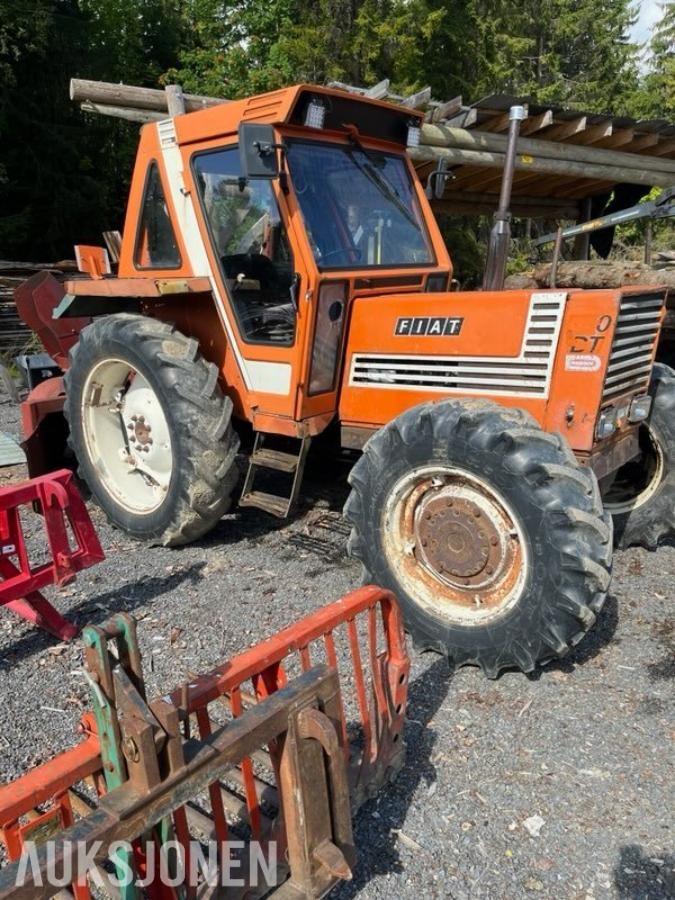 1978 Fiat 680 traktor m/Snøfreser - mva fri