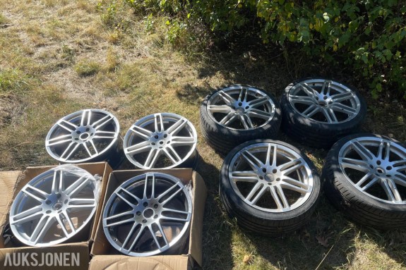 RS4 Replica 19toms felger - 8stk 4 nye og 4 brukt