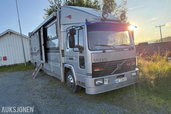 1987 Volvo FL611 ombygget til Bobil med bad og kjøkken - Rep objekt/Prosjekt - LAV KM