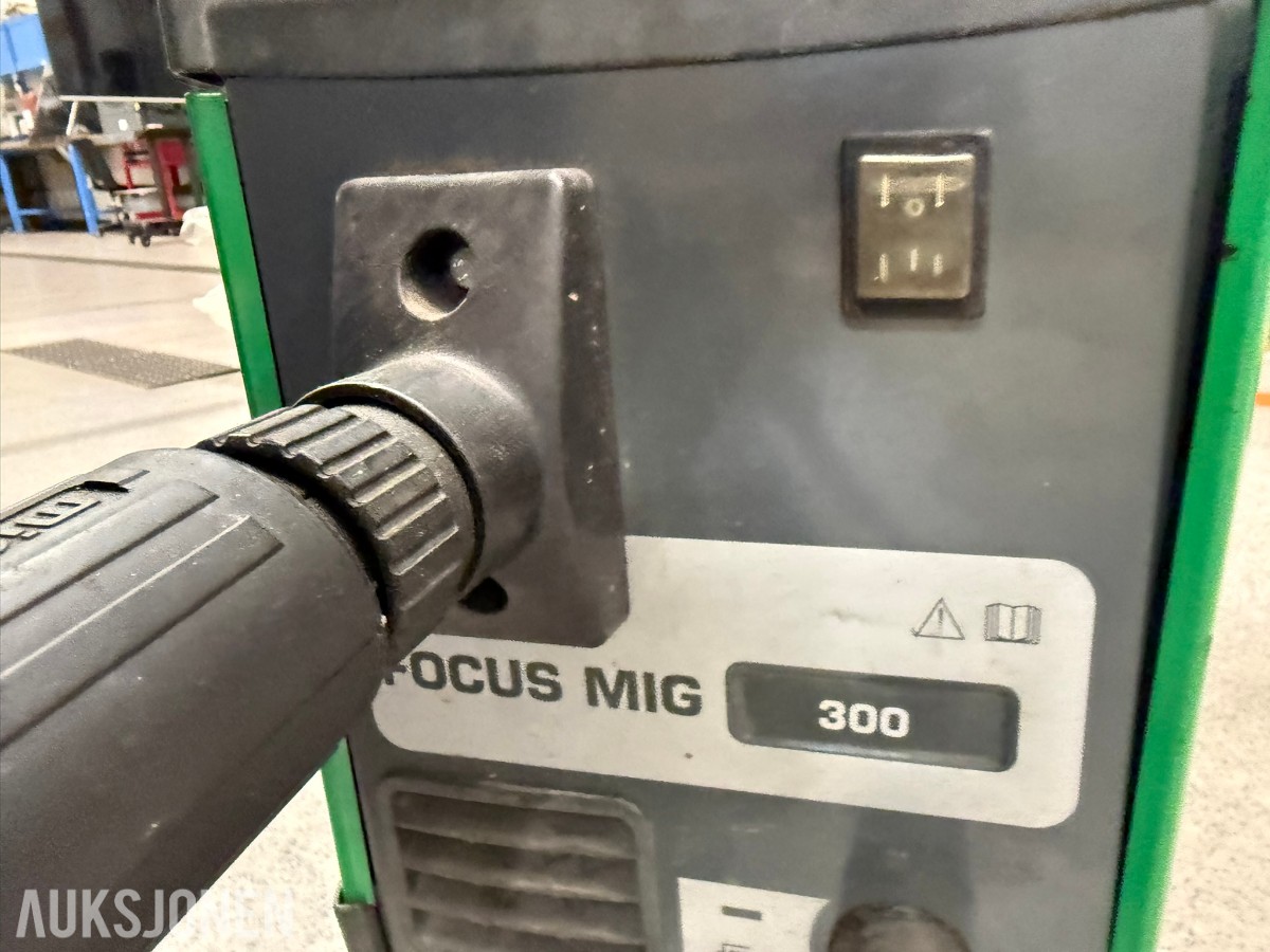 Migatronic Focus MIG 300 – 300A MIG/MAG sveiseapparat – 400V