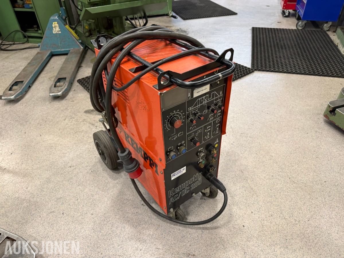 Kemppi Kempotig AC/DC 250 – 250A TIG-sveiseapparat – AC/DC