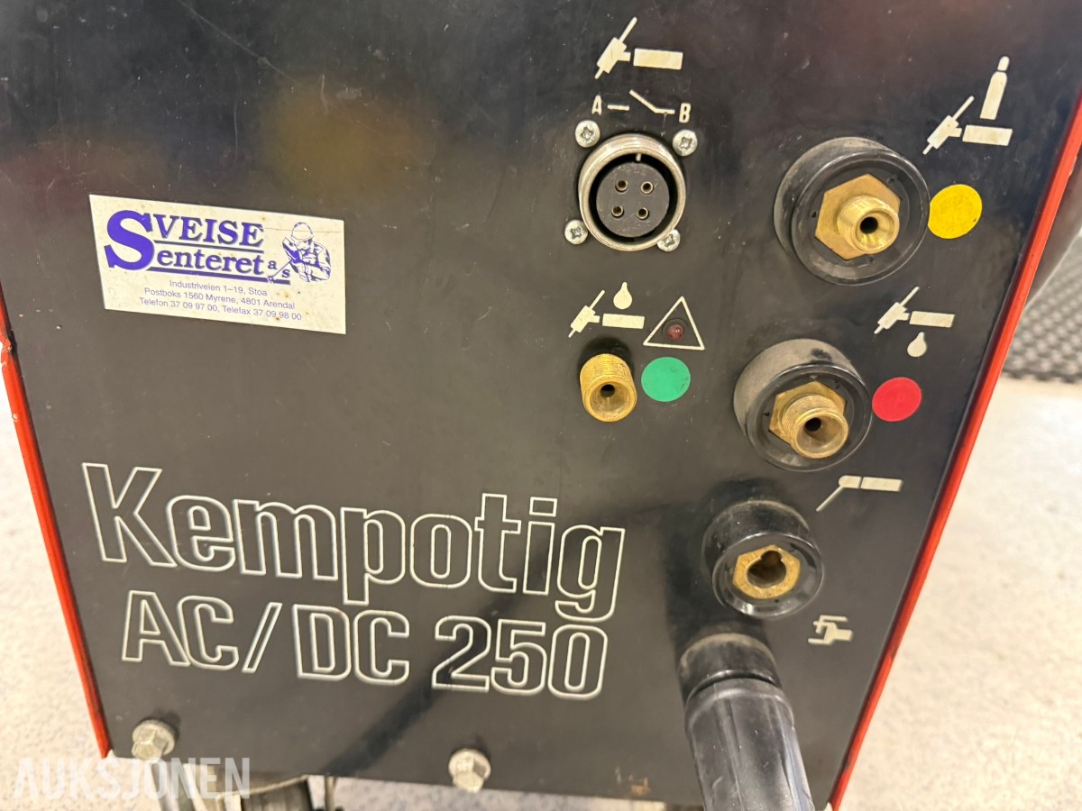 Kemppi Kempotig AC/DC 250 – 250A TIG-sveiseapparat – AC/DC