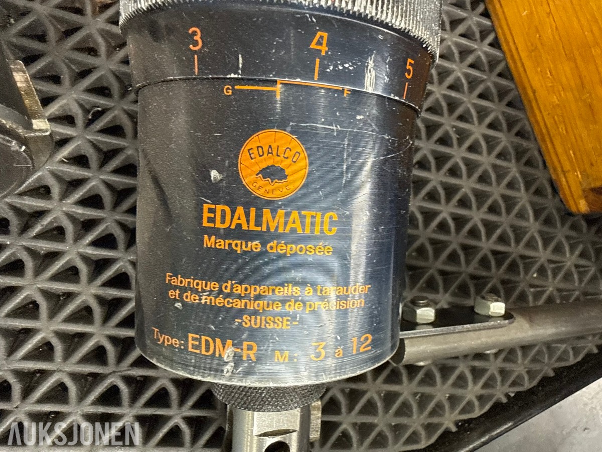 Parti gjengeutstyr ISO/MK4 – Edalco Edalmatic M3–M12 – Slater gjengehode