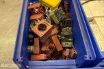Parti GE/CEMA elektriske komponenter – trykknapper, kontaktblokker og bryterutstyr – 6 bokser