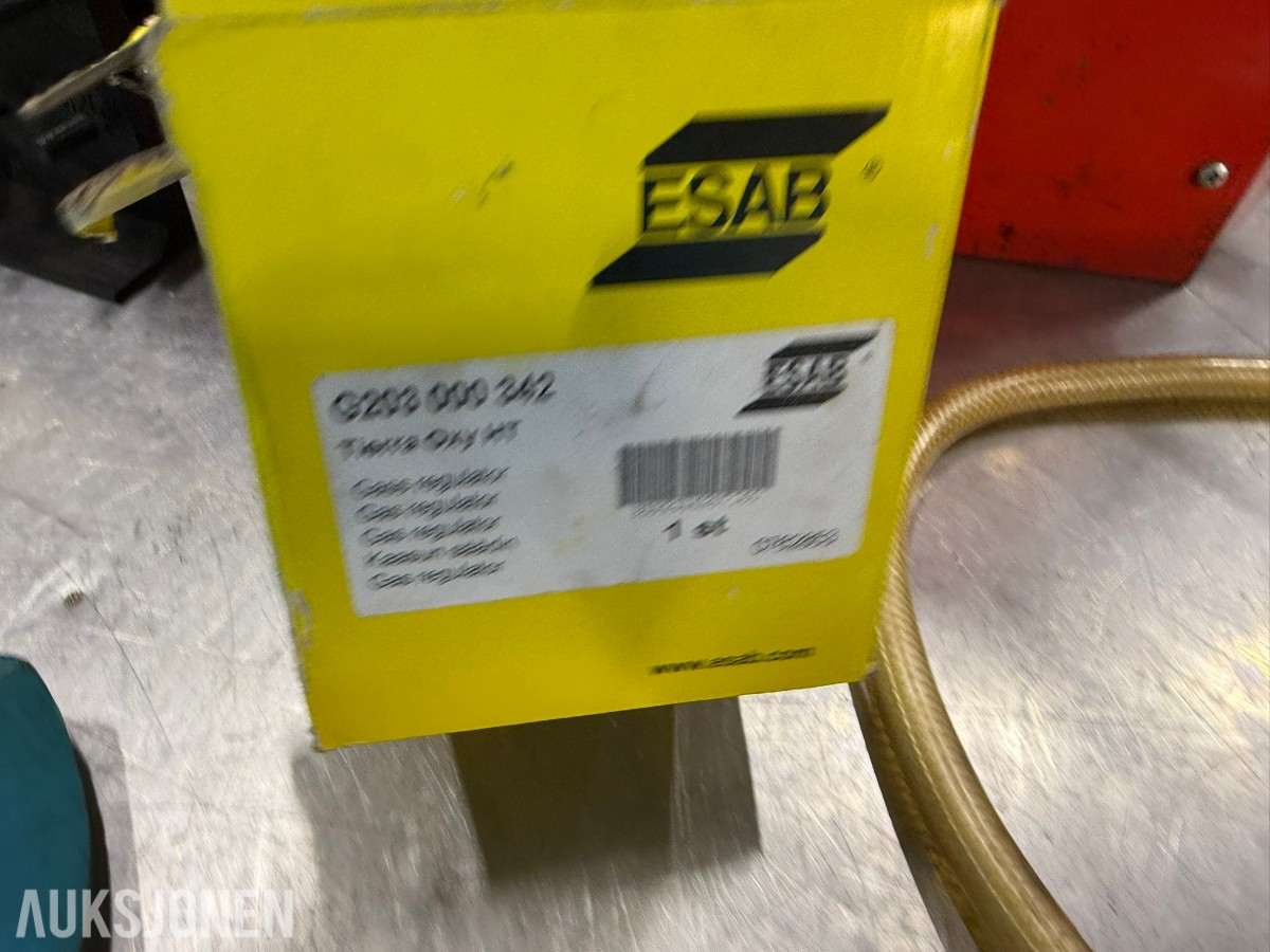 arti gassregulatorer / reduksjonsventiler – Oksygen, acetylen og argon – ESAB m.fl.