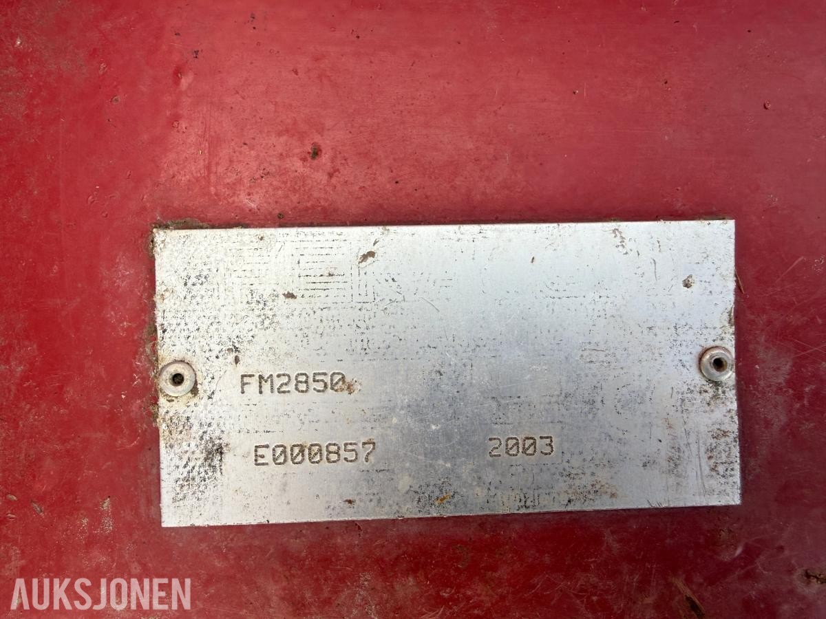 2003 Feraboli FM 2850 Halmsnitter-Beitepusser
