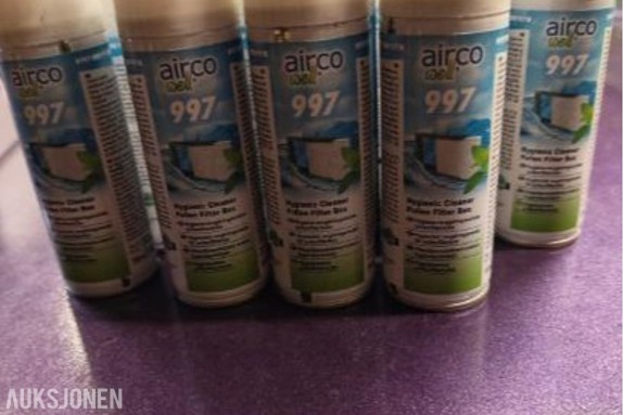 Tunap airco well 997 Hygienerens for pollenfilterboks 
