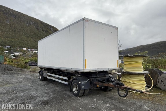 2004 Nor Slep 2 aklset containerhenger med arka skap