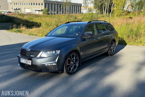2016 Skoda Octavia RS - 2,0TDI 184hk 4X4 - Fullutstyrt - Webasto - Service - 169900KM
