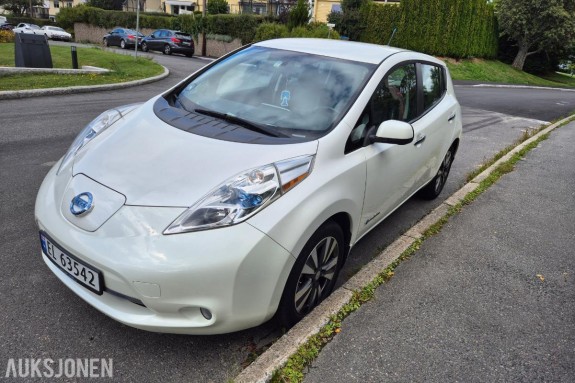 2015 Nissan Leaf 24Kwh tekna skinnseter 360 kamera BOSE 113000km