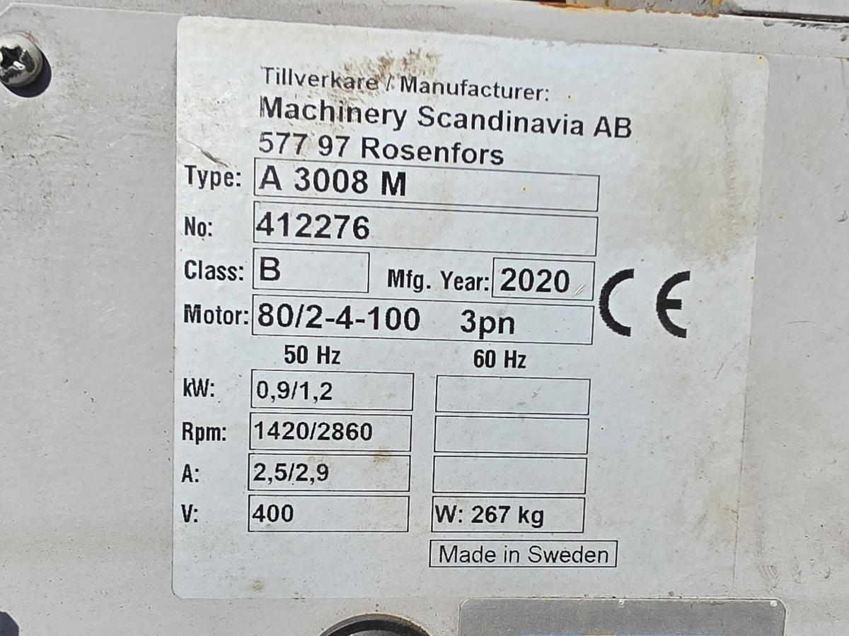 2002 Roundo AB PASS-255 Platevals