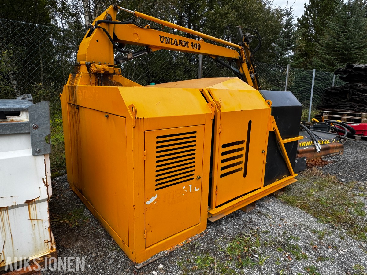 2008 Risa Uniarm 400 skiltvasker / Vaskemodul med styrepanel/Joystick