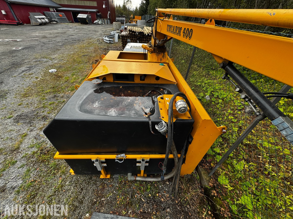 2008 Risa Uniarm 400 skiltvasker / Vaskemodul med styrepanel/Joystick