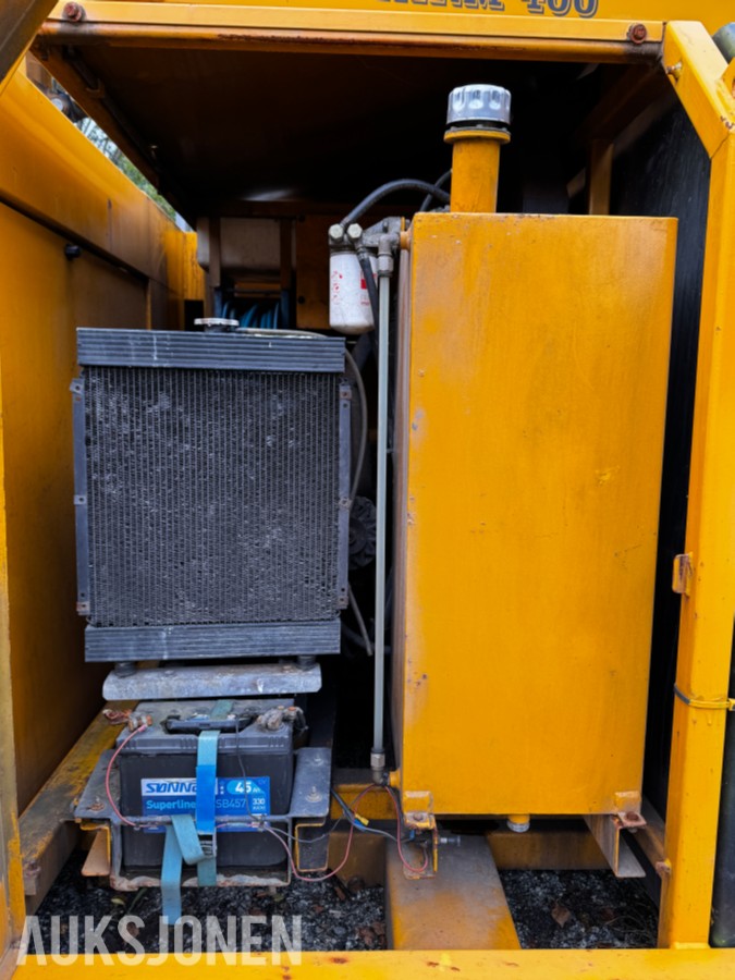 2008 Risa Uniarm 400 skiltvasker / Vaskemodul med styrepanel/Joystick