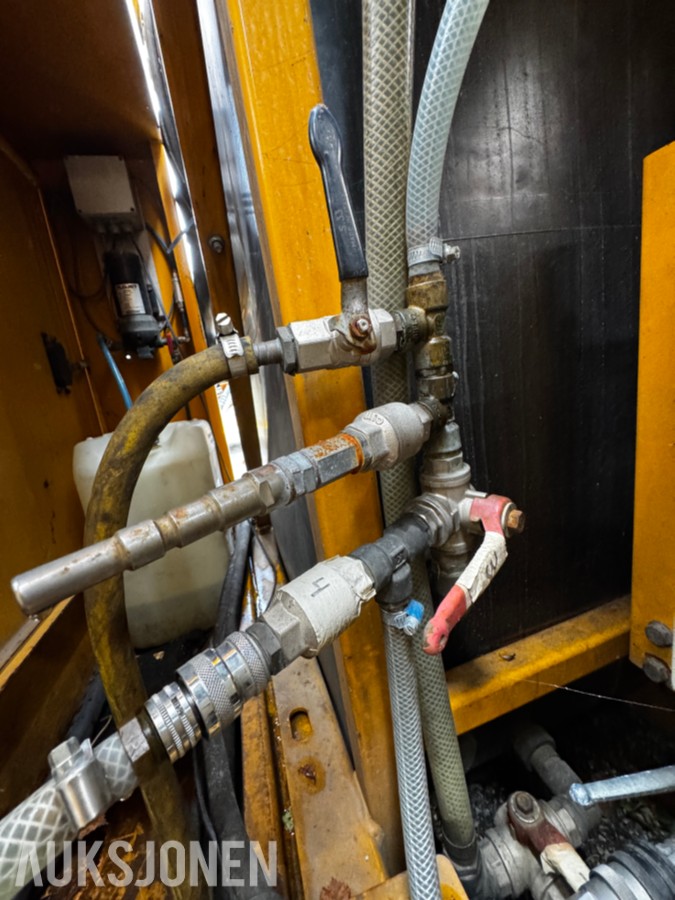 2008 Risa Uniarm 400 skiltvasker / Vaskemodul med styrepanel/Joystick