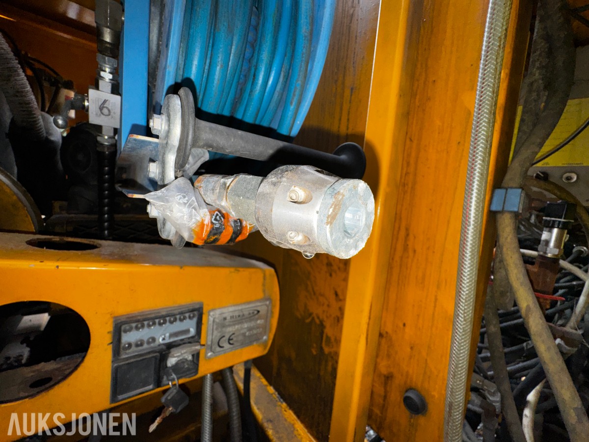 2008 Risa Uniarm 400 skiltvasker / Vaskemodul med styrepanel/Joystick